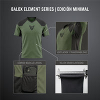 Camiseta Minimal Verde Prado